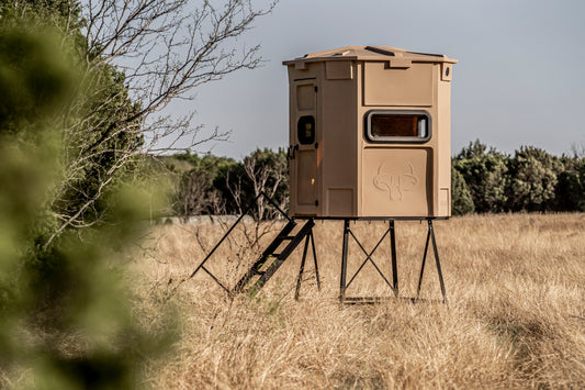 Titan Hunting Blinds - Pro Bow & Rifle Combo Blind - Tan