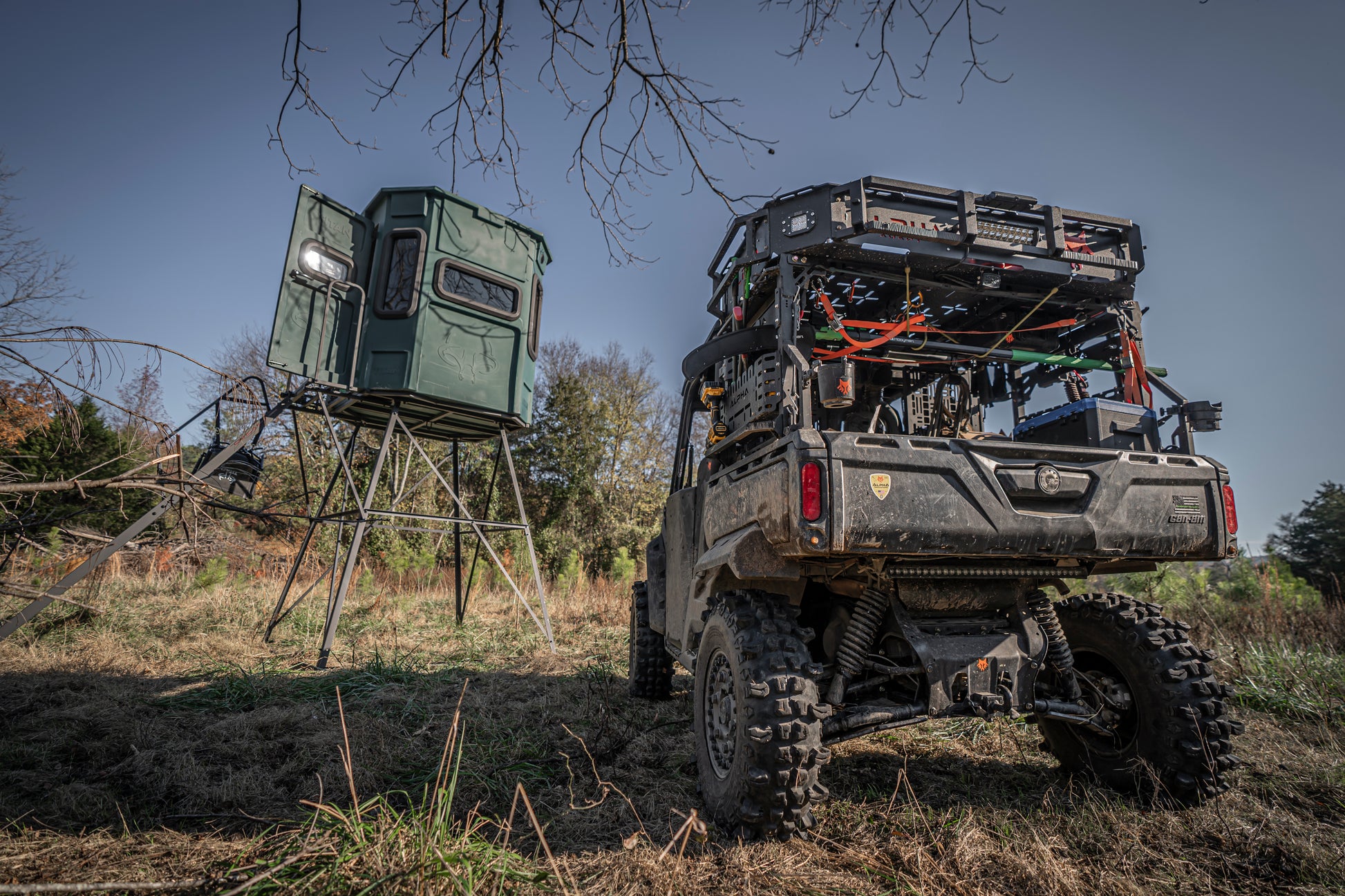 Titan Hunting Blinds - Pro Rifle Blind - Green