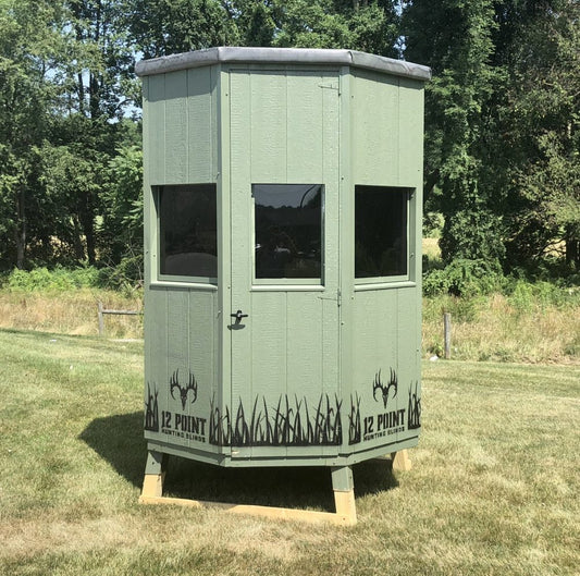 12 Point Hunting Blinds - The 6' Octagon Premium Hunting Blind