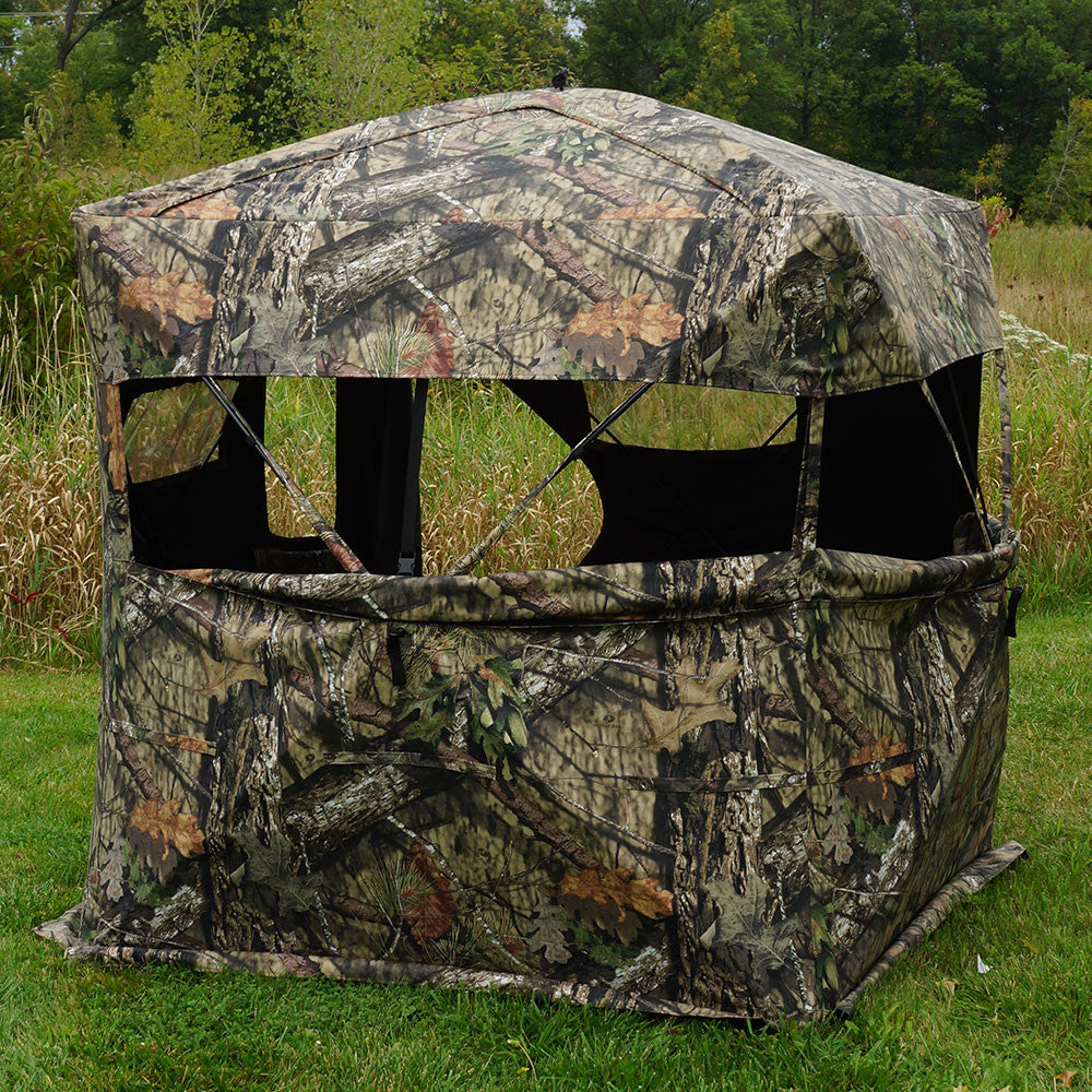 Rhino Blind's Mossy Oak Break Up Country Pop Up Portable Hunting Blind