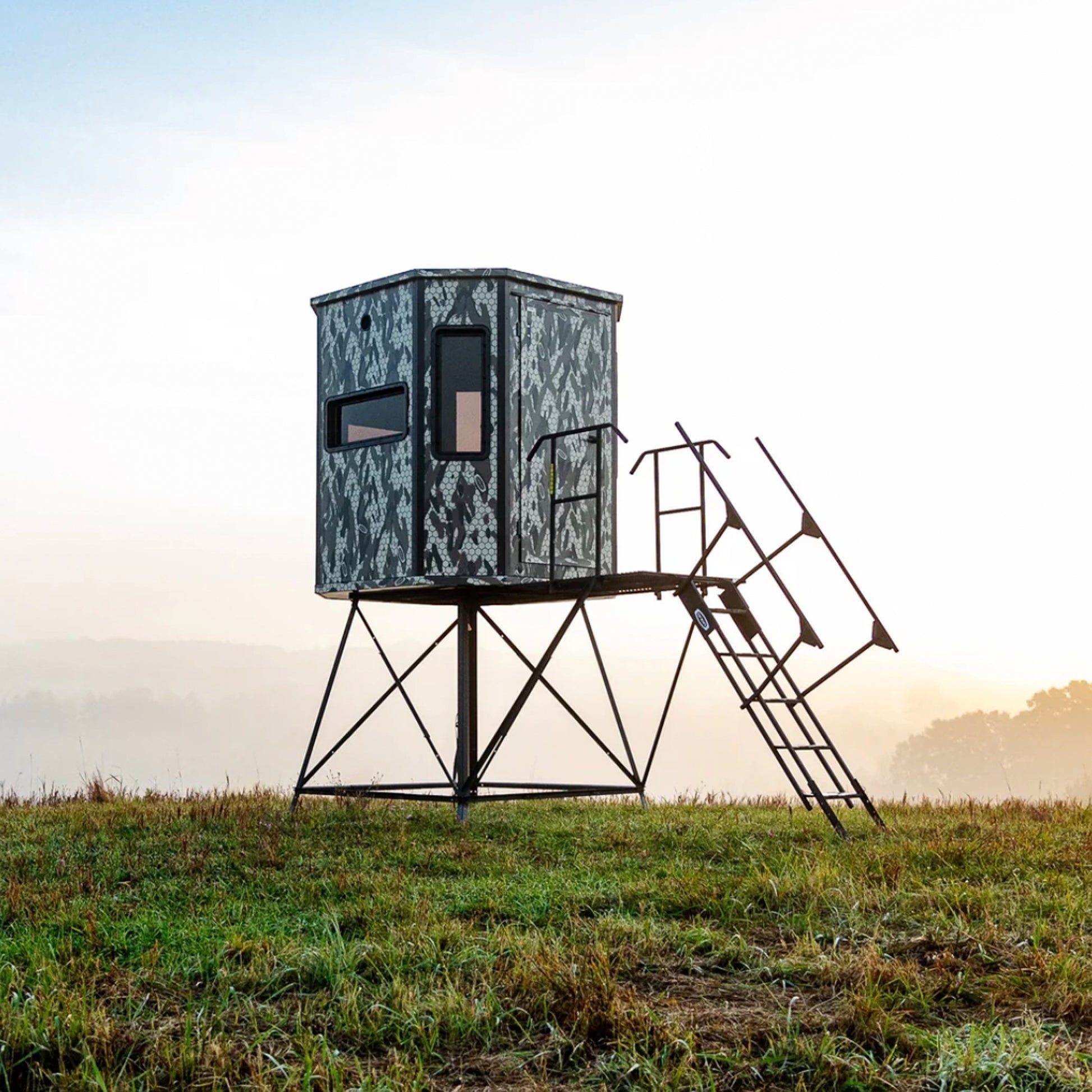 Orion Hunting - 5x5 Premium Archery/Bow Hunting Blind - Vertical Windows