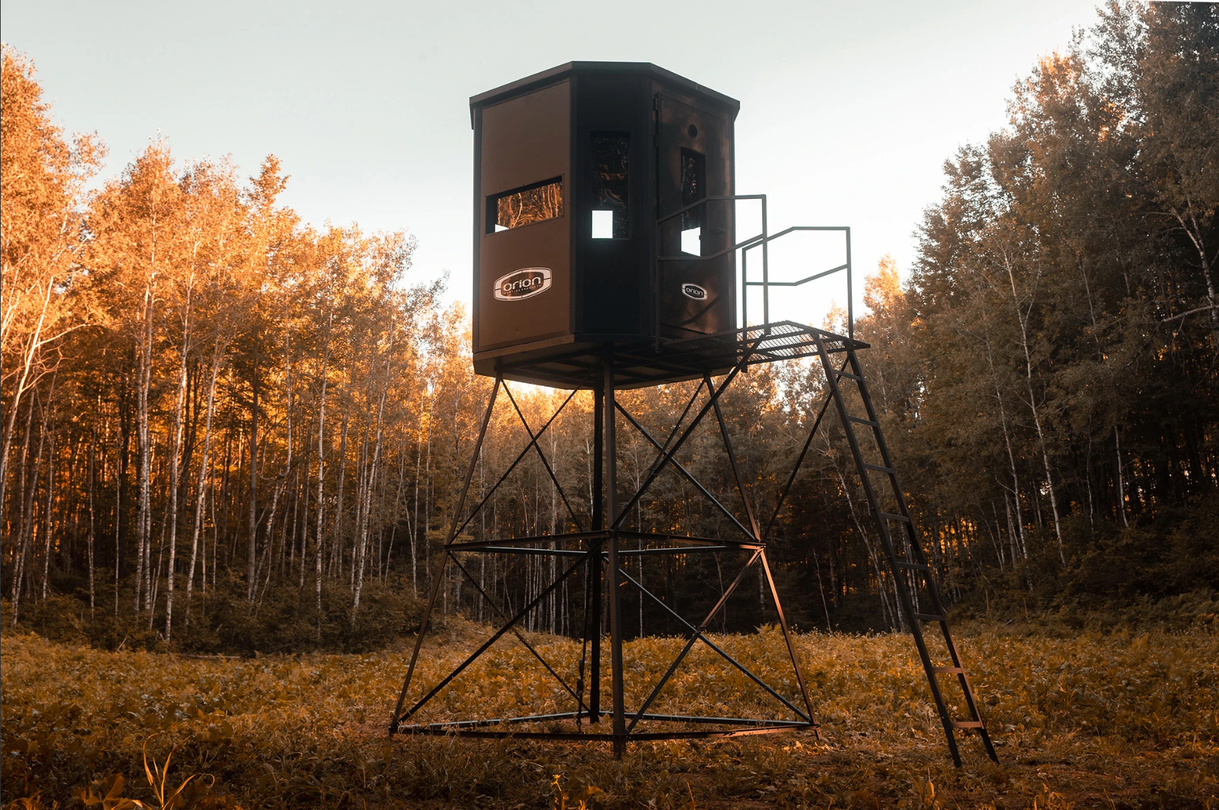 Orion Blinds 15' Hunting blind stand with stair