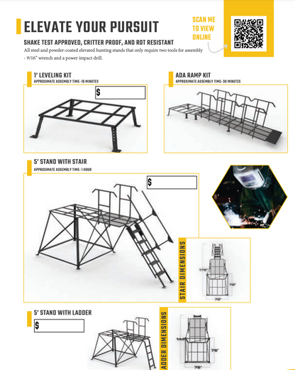 Orion Hunting - 6x6 Premium Deer Hunting Blind