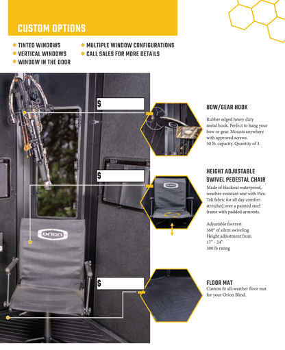 Orion Hunting - 6x6 Premium Deer Hunting Blind