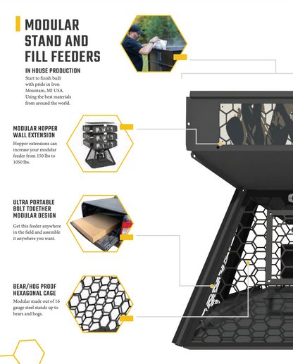 Orion Hunting - 5x5 Premium Archery/Bow Hunting Blind - Vertical Windows