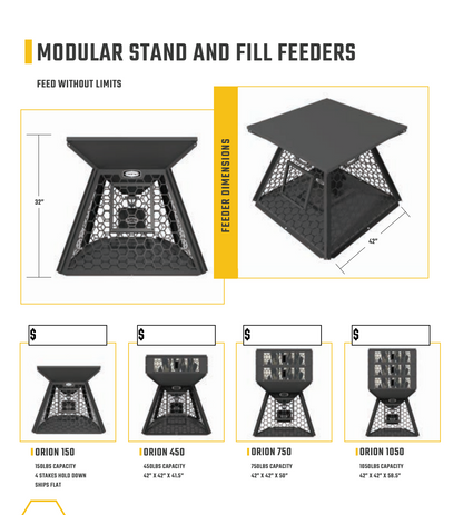 Orion Hunting - 5x5 Premium Archery/Bow Hunting Blind - Vertical Windows