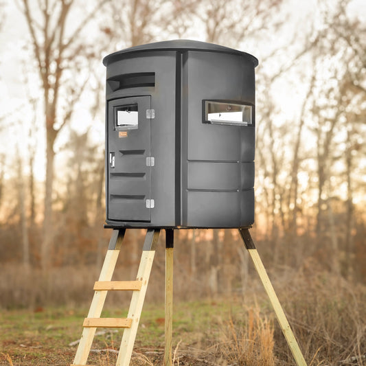 Sportsman's Condo SC3 66 in. diameter Hunting Blind: Black, Loaded