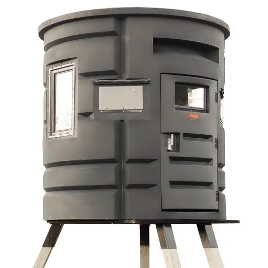 Sportsman's Condo Bow Condo 72 in. diameter Deer Stand: Black, Loaded