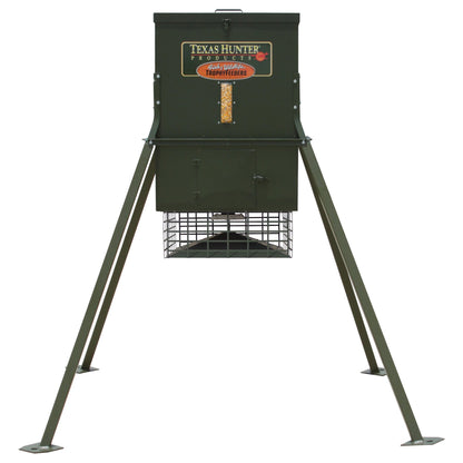 Texas Hunter 300 lb. Trophy Deer Feeder with 4 Foot Legs