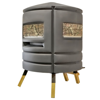 Sportsman's Condo Crossbow Condo 72 in. diameter Deer Blind: Black, Loaded