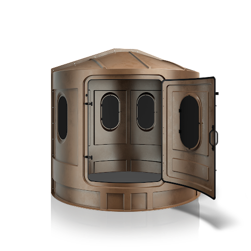 Maverick XL Deer Hunting Blind in Brown