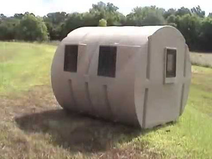 Sportsman's Condo Bale Condo 79 in. x 72 in. Deer Hunting Blind