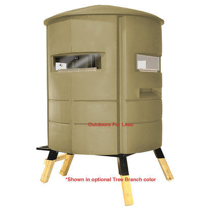 Sportsman's Condo SC3 66 in. diameter Hunting Blind: Black, Loaded