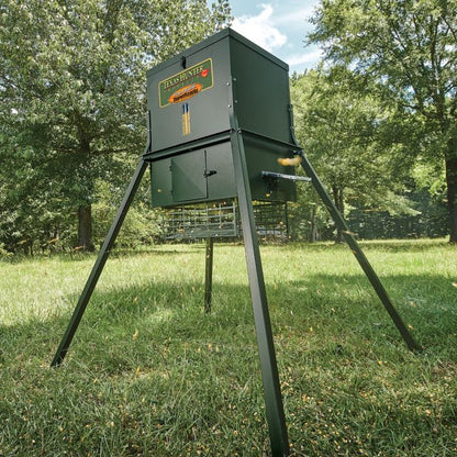 Texas Hunter 300 lb. Trophy Deer Feeder with 4 Foot Legs