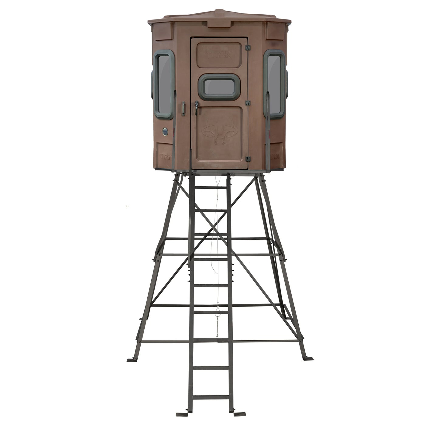 Titan Hunting Blinds - Pro Bow & Rifle Combo Blind w/ 8ft Tower