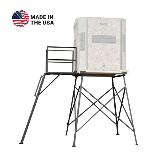 Shadow Hunter 8' Premium Ladder & Tower Platform - Made in the USA!