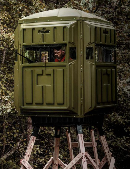 Advantage Hunting - 2 Person Hunting Blind w/ QP Tower Kit