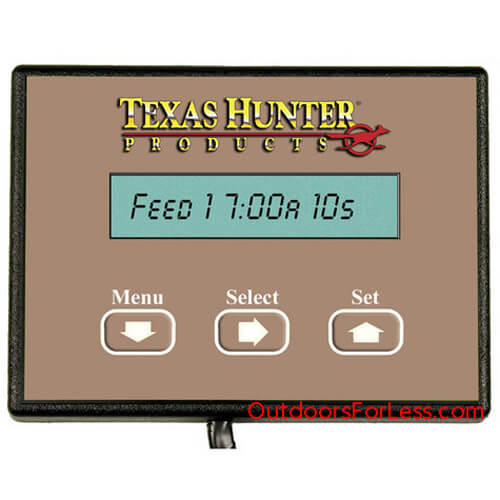 SFT12: Texas Hunter Premium Digital Timer for Directional Wildlife Feeders