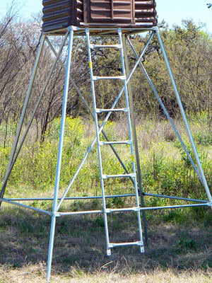 S10T: 10 Foot Tower for Single Blynd Deer Blind – Outdoors For Less