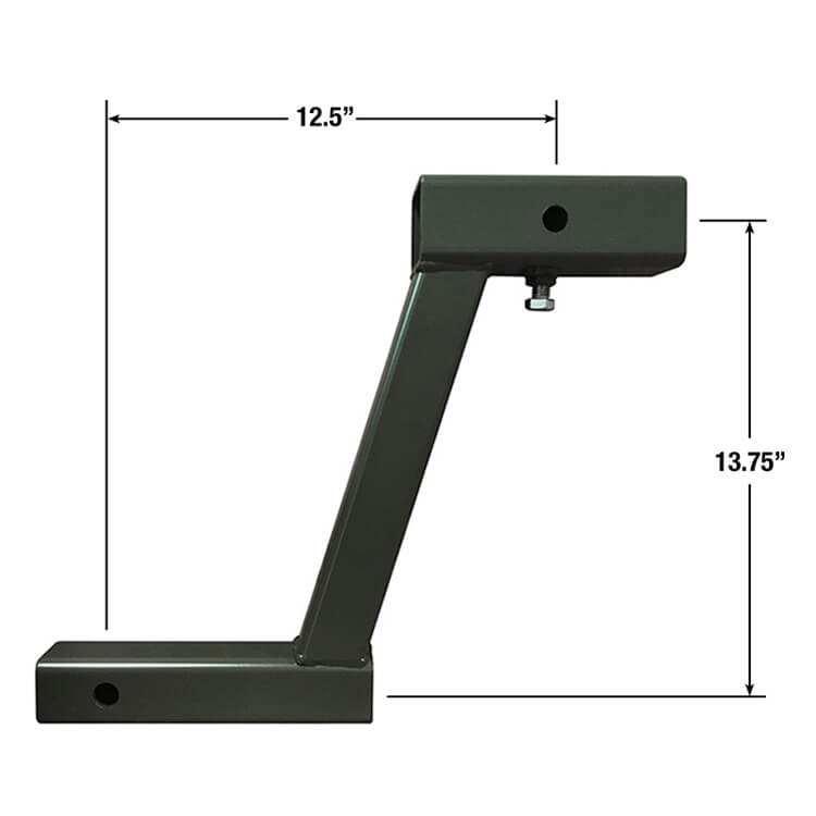 Deer Corn Road Feeder Receiver Extension Bracket