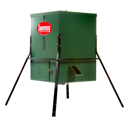 Sweeney Feeders - Wildlife & Deer Scatter Feeder - 300lb Capacity - Green